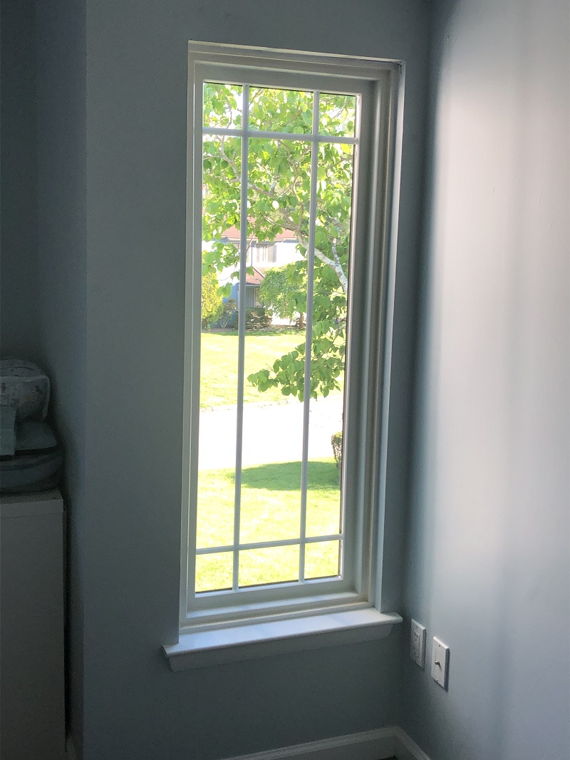 Andersen 100 Fibrex interior picture window
